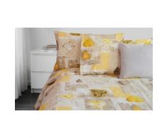 Biancheria letto Summer: Copriletto Matrimoniale / Cuori giallo