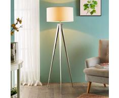 Lampenwelt.com Piacevole lampada da terra Benik con treppiede