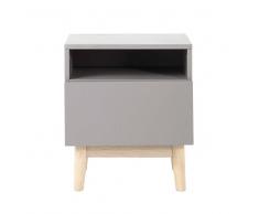 Maisons du Monde Comodino vintage grigio Artic