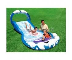 Scivolo gonfiabile bambini Intex 57469 Surf 'N Slide gioco