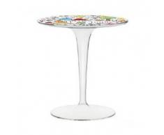 KARTELL KIDS tavolino TIPTOP per bambini (Trasparente / Disegno - PMMA trasparente)