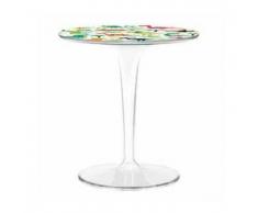 KARTELL KIDS tavolino TIPTOP per bambini (Trasparente / Dinosauro - PMMA trasparente)