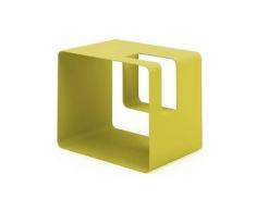 MEME DESIGN portariviste LIBRIS (Giallo Maya - Metallo)