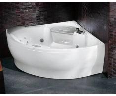 Novellini VASCA DA BAGNO IDROMASSAGGIO ANGOLARE SERIE SENSE 7 Z1 CON TELAIO