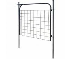 Recinzione da Giardino 100x100 cm Antracite
