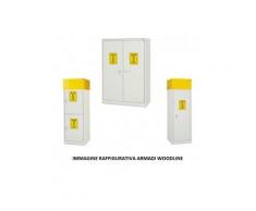Box portafiltro per armadi di sicurezza per prodotti radioattivi con resistenza al fuoco. Mis. 140