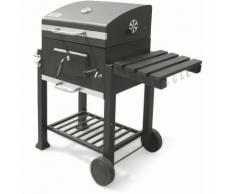 Barbecue A Carbone Con Griglia In Acciaio E Coperchio Soriani Sun-day