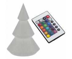 Lampada Albero Di Natale Led Da Terra Interno/esterno 16 Colori H49cm Arkema P110