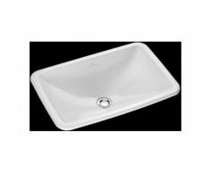 Lavabo da Incasso Soprapiano Villeroy & Boch Mod. Loop & Friends 600X405 mm Cod. 61450001 Bianco