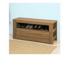 SoBuy Scarpiera da ingresso, Cassapanca,Portascarpe con grande cassetto,FSR50-N