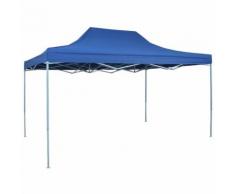 Gazebo ad Apertura Automatica 3x4,5 m Blu
