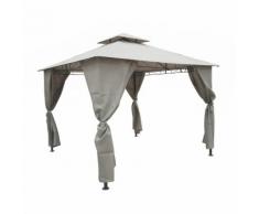 Sahara Gazebo Ferro 3x3 Tortora