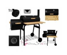 Griglia barbecue bbq brace carbone carbonella grill acciaio controllo termico
