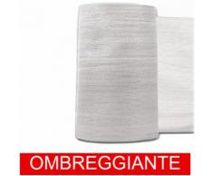 STI Rete Ombreggiante Ombra Telo Bianco Frangisole Frangivista Recinzione H. 300cm x 50mt