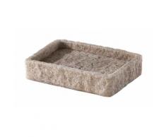 Portasapone Bagno in Resina Beige Gedy Serie G-Aries ART.AR11/033