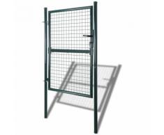Cancello per Giardino in Rete Metallica 85,5x175 cm/100x225 cm
