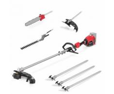 Attrezzo 4in1 batteria al litio GREENCUT 56V MAX 2.0Ah:Decespugliatore, Tagliabordi, Tosaerba,