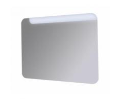 Specchio da Bagno Retroilluminato con taglio led 90x60 Cm > Senza specchio ingranditore > Con