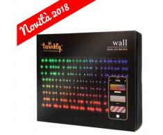 TWINKLY LUCI DI NATALE 225 LED MULTICOLOR TENDA H80CM CONTROLLABILE DA SMARTPHONE ADDOBBI
