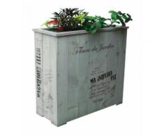 Vaso per Balcone Fioriera in Legno 70 Rettangolare Arredo da Giardino Portavaso