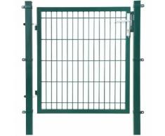 Cancello a Rete da Giardino Porta da Cortile con Serratura e Chiavi Robusto e Resistente Dimensioni
