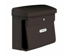 Cassetta della posta Burg Wächter 12570 BREMEN 885 BR Plastica Marrone Serratura a chiave