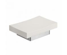 Portasapone in ottone cromato e acriltech