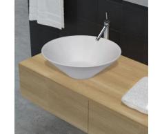 Lavello porcellana ceramica bacino bianco