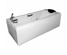 Vasca Da Bagno Idromassaggio Rettangolare 170x70 Cm Idroness Delphinos 807