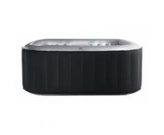Piscina idromassaggio gonfiabile da esterno quadrata 6 posti 185x185 cm mod 2019