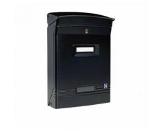 Cassetta postale silmec gioiosa 10-400 nero componibile alluminio portarivista