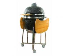 Barbecue Kamado in ceramica, griglia a carbone Kamado