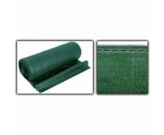 RETE OMBREGGIANTE METRI 10 x H 2 MT TELO OMBRA 90% VERDE FRANGIVISTA FRANGIVENTO