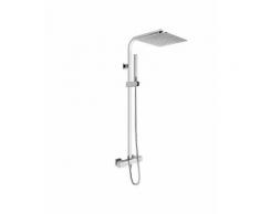 Colonna doccia quadrata termostatica con soffione 300 x 300
