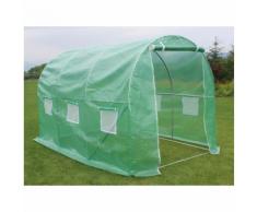 Serra tunnel da giardino ALTHEA - 6m² - 3 x 2 x 2 m