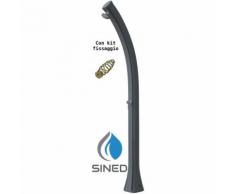 Doccia solare per esterno colore nero SINED SINED-DPC-ANTRACITE