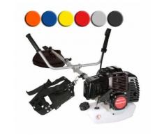 Decespugliatore da giardino decespugliatore tagliaerba a benzina di 52 cc 3cv colore blu