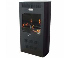 Stufa a Bioetanolo Ruby Elegance Ventilata Nero 3000 W