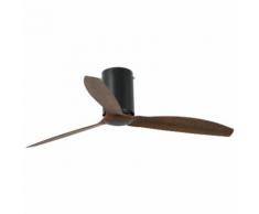 Ventilatori da soffitto MINI TUBE - Lame in legno nero opaco