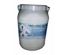 Tricloro 90% in Pastiglie da 500 gr Cloro per Disinfezione Piscina Lenta Dissoluzione 25 kg