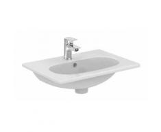 Lavabo sospeso 50x37 di piccole dimensioni in ceramica Ideal Standard Tesi