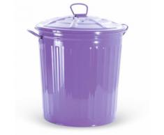Bidone per rifiuti colore viola – 62 L cestino pattumiera immondizia spazzatura