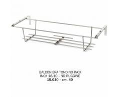 BALCONIERA - no ruggine - TONDINO INOX