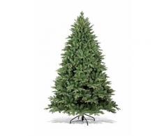 Albero di natale abete artificiale aspetto naturale da 150 a 250 cm luci 10 mt altezza (cm) mod4:
