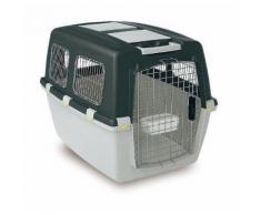 Trasportino per cani gulliver iata con griglie metallo omolog trasporto aereo misura mis7