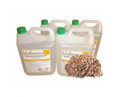 Kit Camino 20 lt Bioetanolo Italiano + Pietre Rosse Decorative