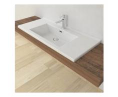 Lavabo ad incasso in ceramica Etna 100