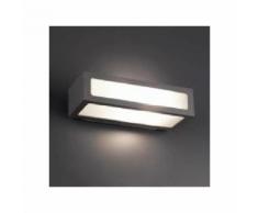 Applique natron per esterno 100w attacco e27 colore grigio scuro 70887