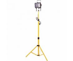 Faro proiettore alogeno portatile treppiedi supporto lampada r7s 500w faretto