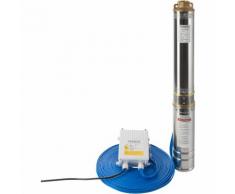 Arebos Pompa per pozzi profondi Pompa sommersa Elettropompa 4'' 750 W